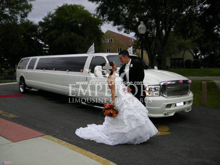 Party bus for wedding