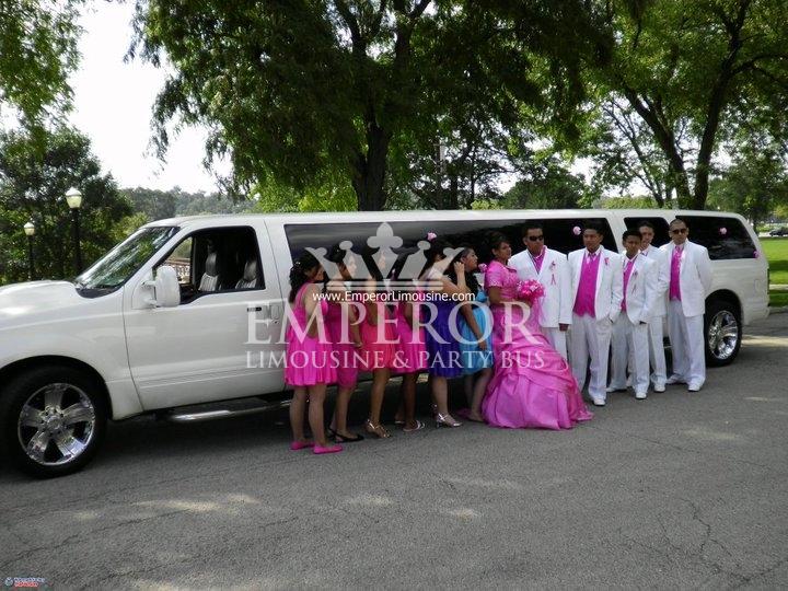 Quinceanera party buses