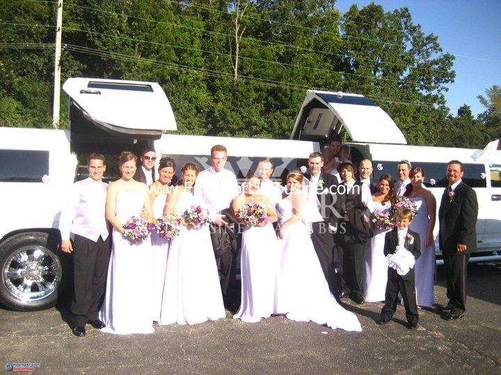 Wedding party bus in Chicago