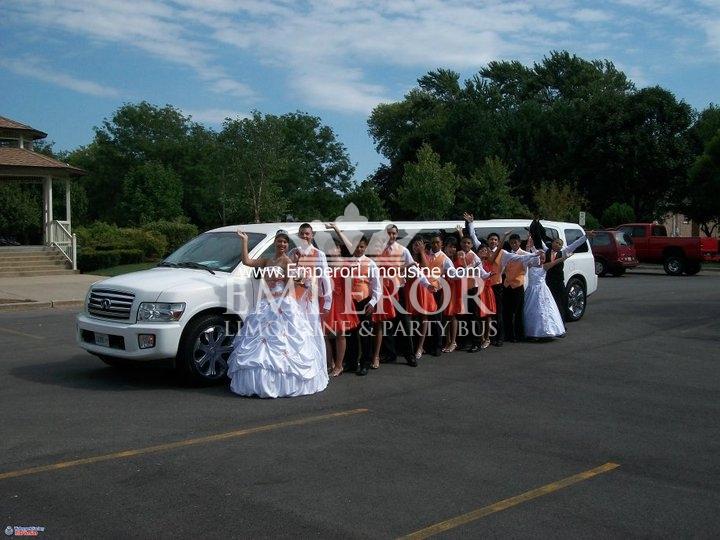 Limousine for quinceanera