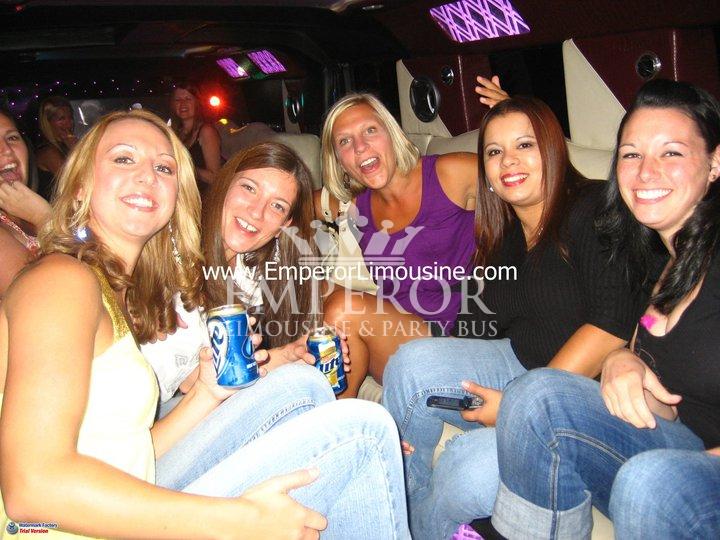 Limo service for bachelorette party