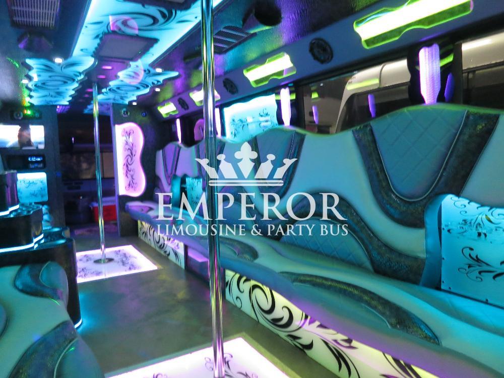 PHANTOM Party Bus – 30 passenger - limo service chicago