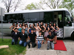 Party Bus Fleet Preview - limo service chicago