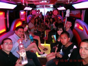 Party Bus Fleet Preview - limo service chicago