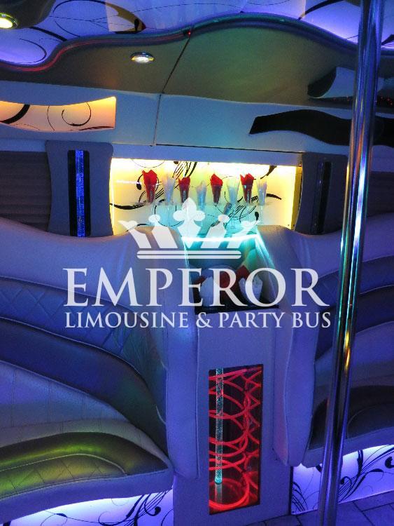 PEARL Party Bus – 30 passenger - limo service chicago