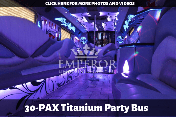 Best Corporate party bus - Titanium edition