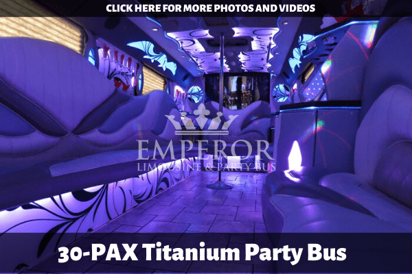 Party buses for rent near me