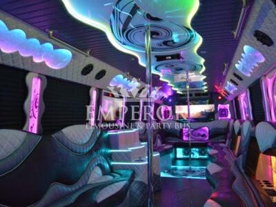 36 passenger party bus