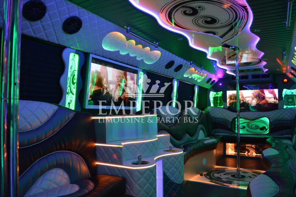 TIFFANY Party Bus – 36 passenger - limo service chicago