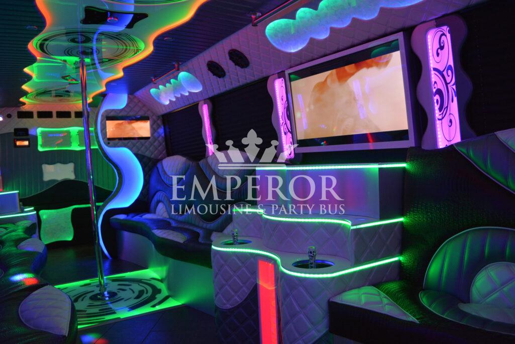 TIFFANY Party Bus – 36 passenger - limo service chicago