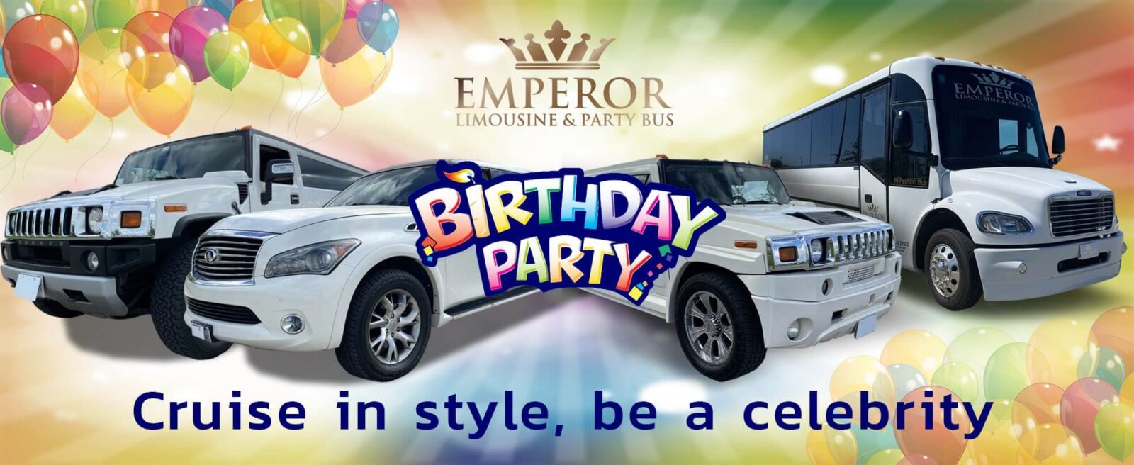 Party buses for birthdays